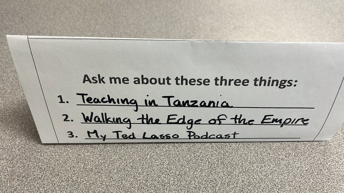 delta_dc's tweet photo. I got to share about my work with @mathhombre on @LikeLasso #TeachingLikeTedLasso with #MTH324 during Piece of Me on my #firstdayofschool https://t.co/pbzg2oPL2b