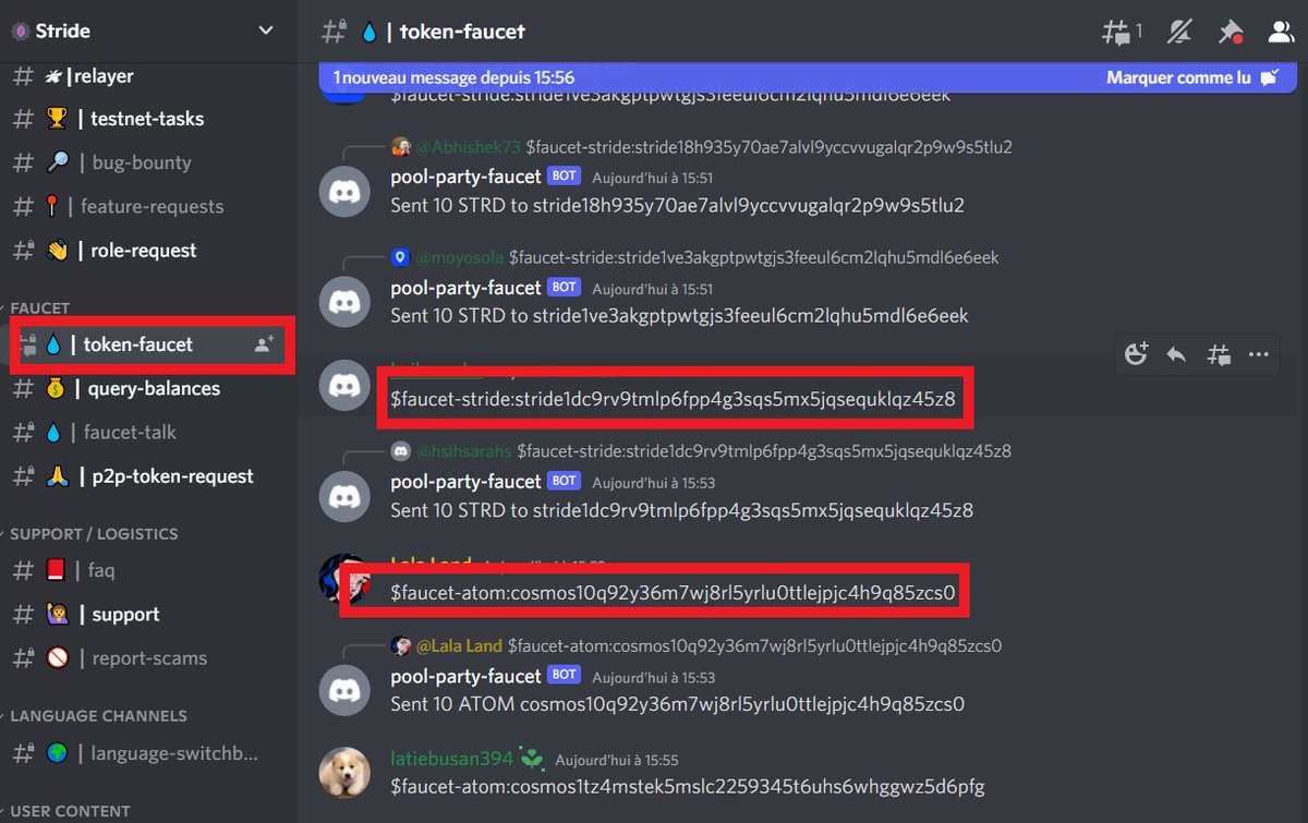 AirdropsCaptain's tweet photo. ⚒️ @stride_zone Airdrop Confirmed ⚒️

Multichain liquid staking for #Cosmos ecosystem 🪂.
How to ? 👇

1. Connect @keplrwallet: https://t.co/wlE2o5cztZ
2. Approve STRIDE &amp; GAIA
3. Join: https://t.co/uA3uNNPi5m
4. Claim faucet $STRIDE
5. Wait 15 Min
6. Claim faucet $ATOM

1/2 https://t.co/U6VQ2dRp7p