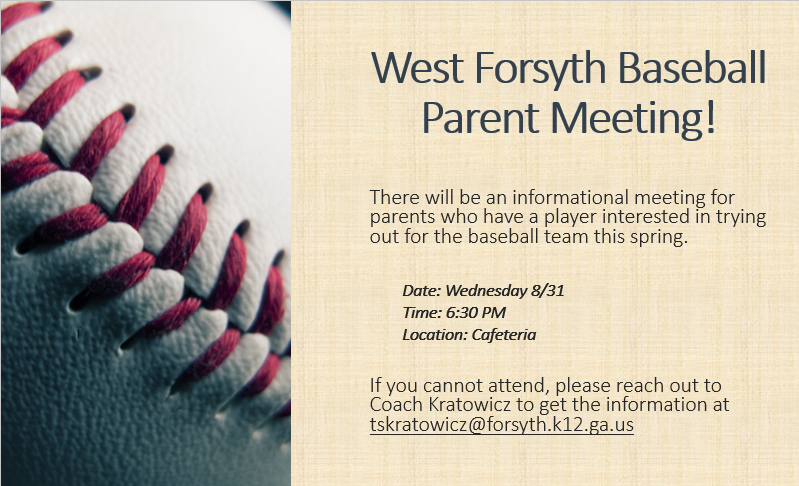 West Forsyth Baseball tweet media