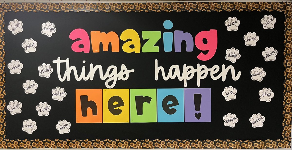 Ms. Schmoyer and her Grade 2 students are off to a PAWsome start at <a href="/BASDFtHill/">Fountain Hill Elementary School</a>! #BuildingBethlehem #BASDproud  <a href="/BethlehemAreaSD/">BASD</a>