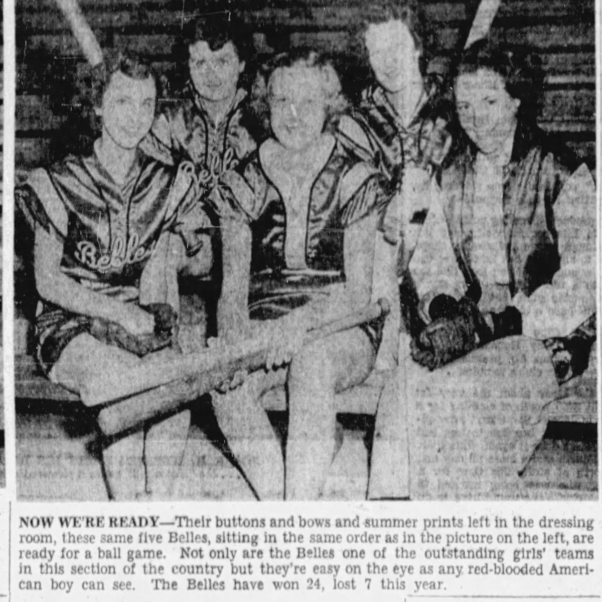cammillerfilms's tweet photo. Coming this week in The Queen City Historical Review: Covington's own pro all-girl softball team was very, very good. #CovingtonBelles https://t.co/dIHXQP5X14