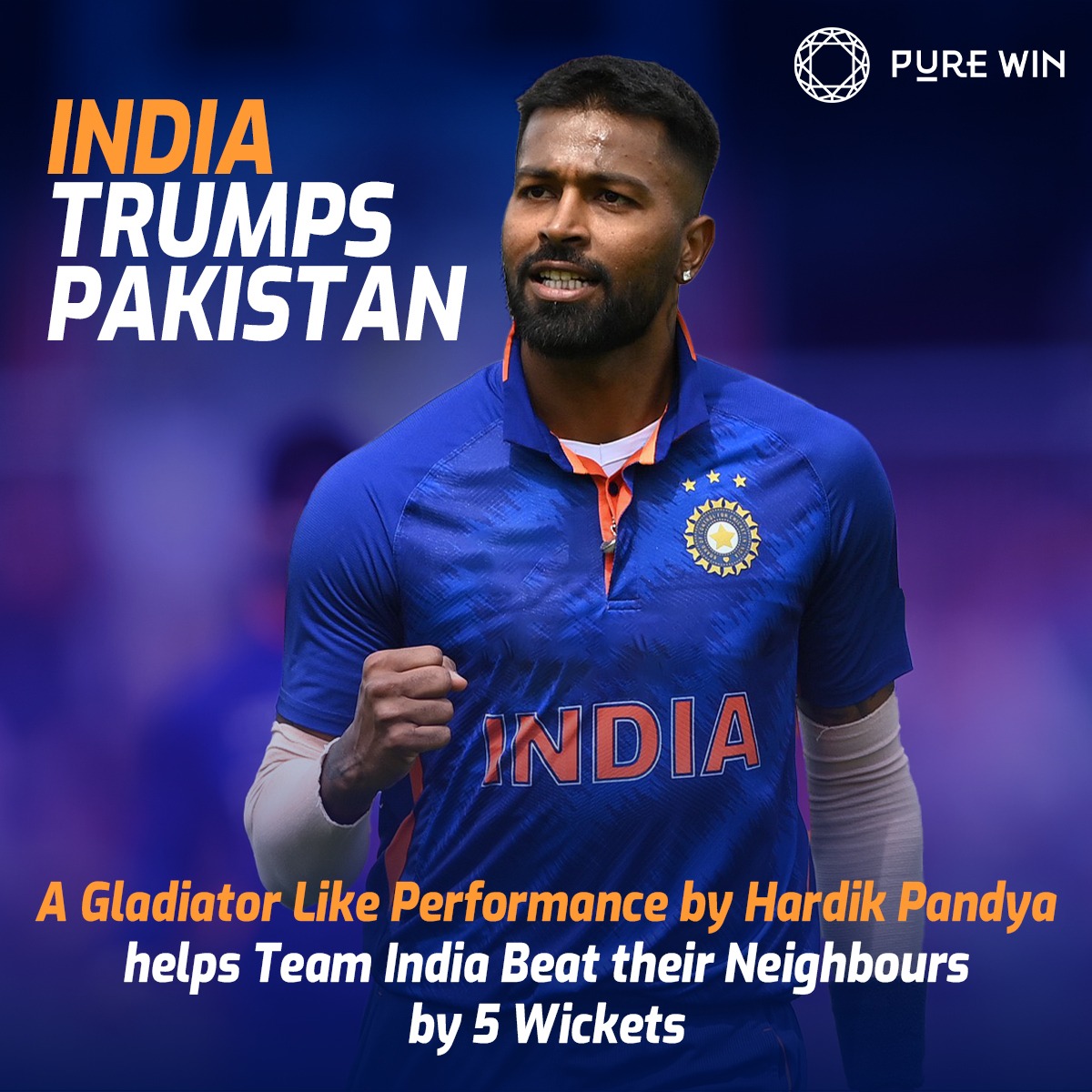 An Incredible batting performance by #HardikPandya leads #TeamIndia to victory against rivals #Pakistan 🇮🇳 🙌

#AsiaCup2022 #INDvsPAK #IndiaVsPakistan #Cricket #CricketTwitter #PAKvIND #mondaythoughts #ad #ViratKohli𓃵