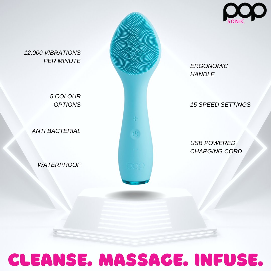 shoppopsonic's tweet photo. Show your skin some love with the Pop Sonic Spade. ❤️ 

Featuring soft, thin silicone bristles on the front designed for cleansing and waves on the back designed for massaging and infusing. 

Shop the Spade and upgrade your skincare today! ✨ https://t.co/rYwsjOFBXg https://t.co/fQeLfbly9E