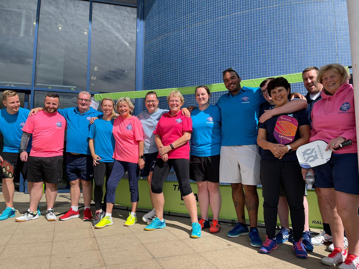 Team Drumchapel’s trailblazing performance at the Scottish Open Pickleball Championships has been hailed as a great achievement. Winning 5 Gold,3 Silver and 1 Bronze is a superb haul of medals for the Drumchapel PB Club👏<a href="/PickleballScot1/">Pickleball Scotland</a> <a href="/heraldscotland/">The Herald</a> <a href="/JudyMurray/">judy murray</a> <a href="/BBCSport/">BBC Sport</a>
