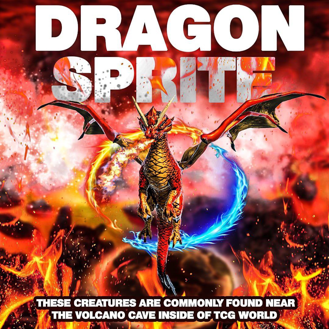 Venture near the volcano cave of TCG World and you may encounter Dragon Sprites 🌋

Will you dare to enter the cave?

#HouseOfTheDragonHBO