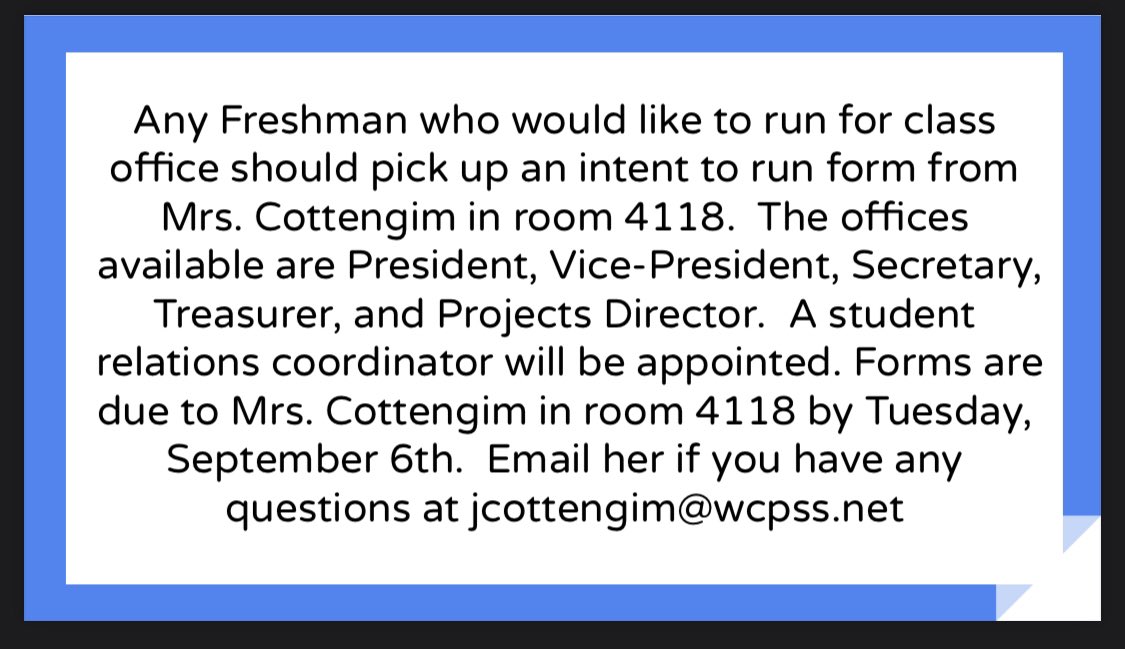 GMHS Student Council tweet media