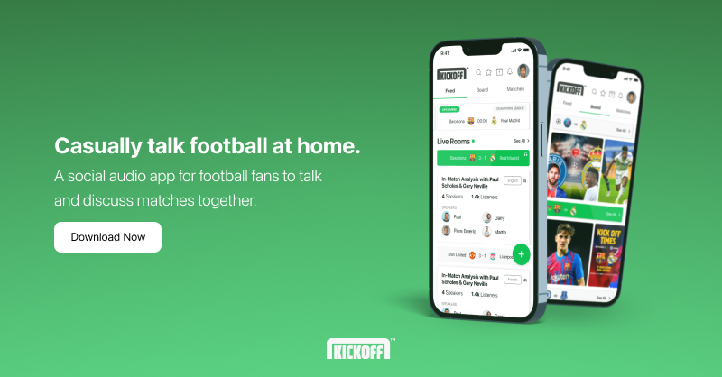kickoff_day's tweet photo. Meet @kickoff_day - a social app to discuss matches together. We empower super fans to host live match-centric #audiorooms, and experience the game alongside other football fans!
Available on App Store and Google Play: https://t.co/OqM4yQ2wGo
#Kickoff #Kickoffaudio #football https://t.co/KyNDkfbBee