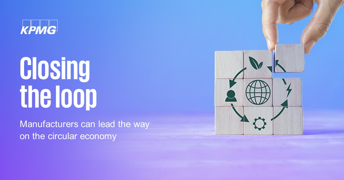 Why should #manufacturers in Canada implement a #circulareconomy approach to their business? Don Matthew and Josh Hasdell explore the different reasons in our newest blog "Closing the loop" home.kpmg/ca/en/blogs/ho…