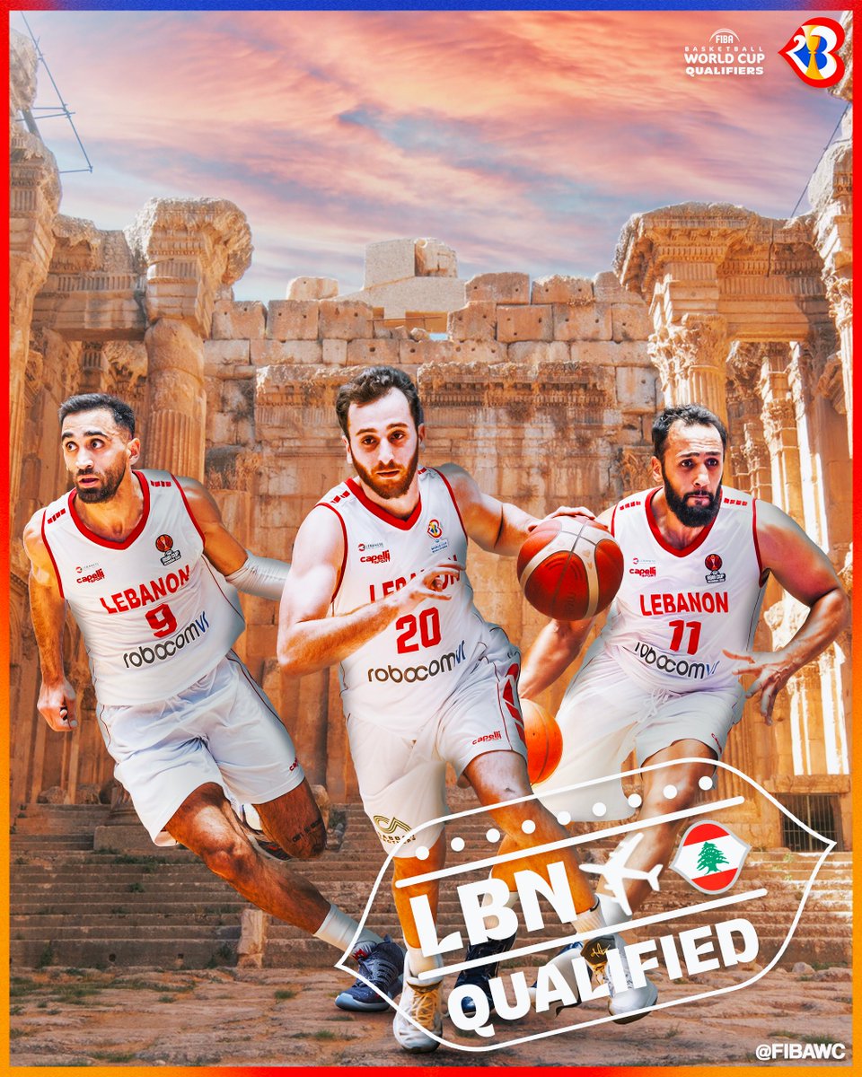 amal_is_hope's tweet photo. #Lebanon 🇱🇧 is qualified! 🙌 🎉 Congratulations, @thecedarsbasket💃🕺💕 https://t.co/BwcMuSgUDR