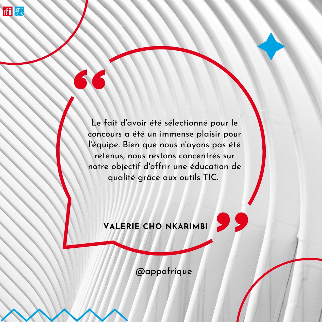 AppAfrique's tweet photo. Le Challenge App Afrique est un concours mettant en avant les innovations numériques. Au-delà de la compétition, le but est de valoriser les jeunes entrepreneurs africain et leur travail. 

Témoignage de Cho Nkarimbi finaliste de cette 6ème édition 🎉 https://t.co/8czCX8lfh1