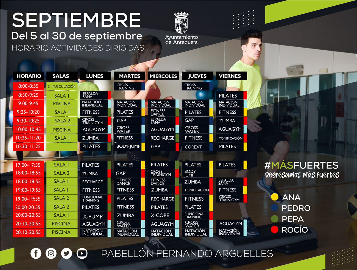 juanrosasgallar's tweet photo. SEPTIEMBRE comienza con nuevos propósitos y uno de ellos siempre es que el deporte esté dentro de nuestros hábitos diarios !!! Apúntate en https://t.co/Vy4Mk5LxRR 💪 @ATQDeporte https://t.co/3x4EcM6USd