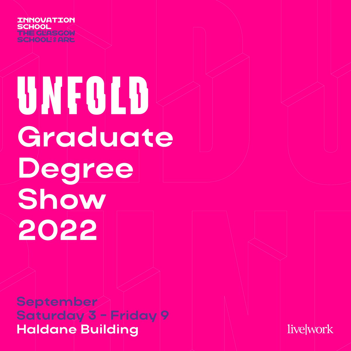 GSA_Unfold2022's tweet photo. Coming Soon! @Innovation_Sch @GSofA @Liveworkstudio https://t.co/3Iem3IrqMR