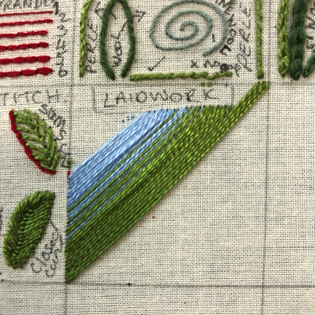 AStitchinQuine's tweet photo. #BackToBasics today is #Laidwork #Blending through different colours adds an extra dimension.
#Embroidery #HandEmbroidery #ContemporaryEmbroidery #CrewelWork #SurfaceStitches https://t.co/YdZKGs2ZgL