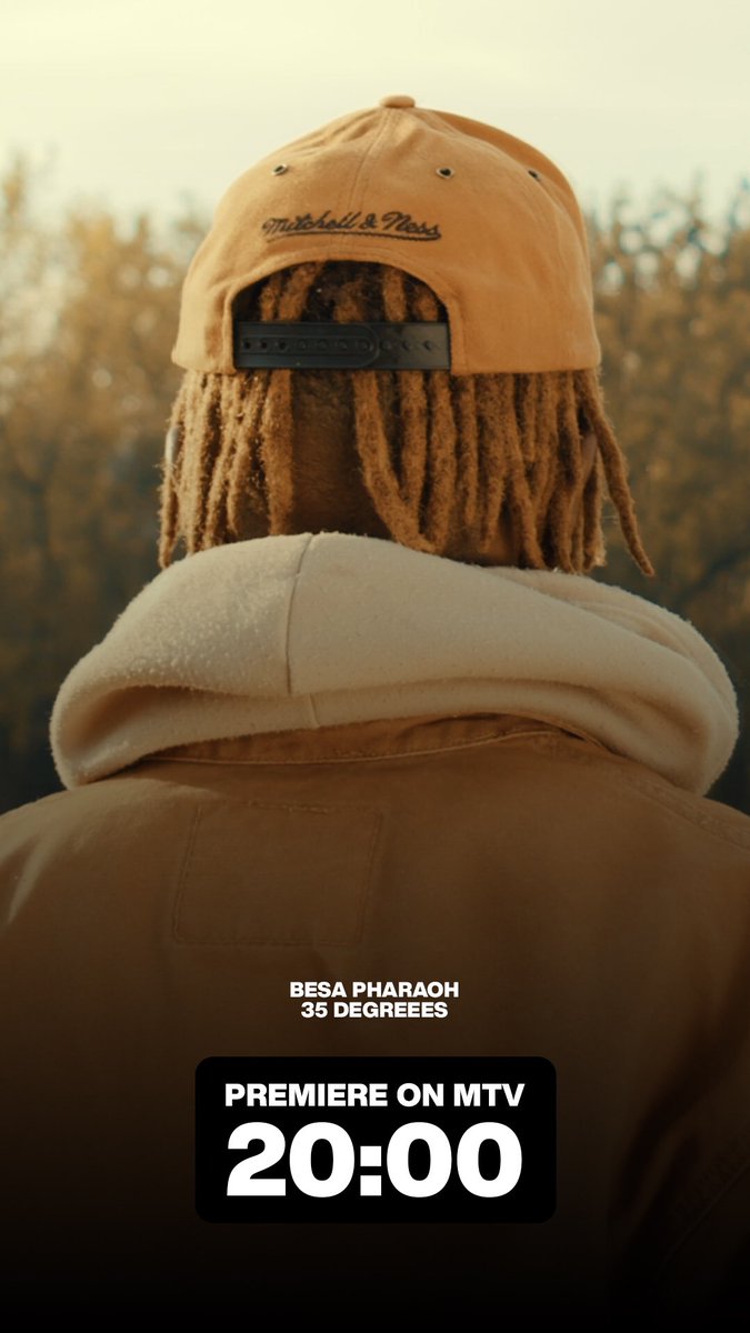 BesaPharaoh's tweet photo. 😭😭😭😭
yo man this day finally here ! 
35 Degrees music video directed by William Khentwa live on @MTVBaseAfrica tonight at 8 !!!⏰ 

love y’all !! 
official release date on youtube is the 31st of August so tune in for your premier loved ones 🤎 https://t.co/OPZi8BqNjh