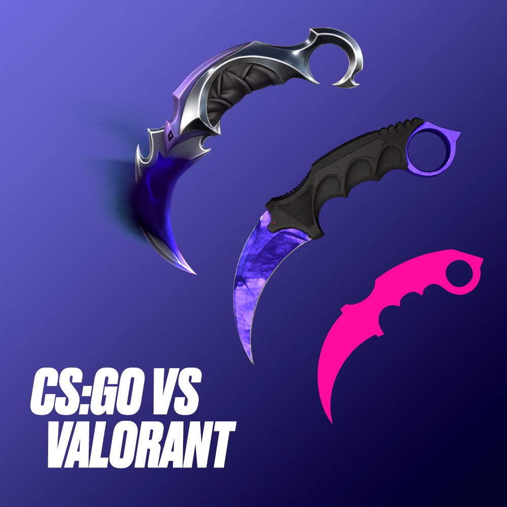 CS.MONEY on Twitter "Valorant released new Karambits, which can