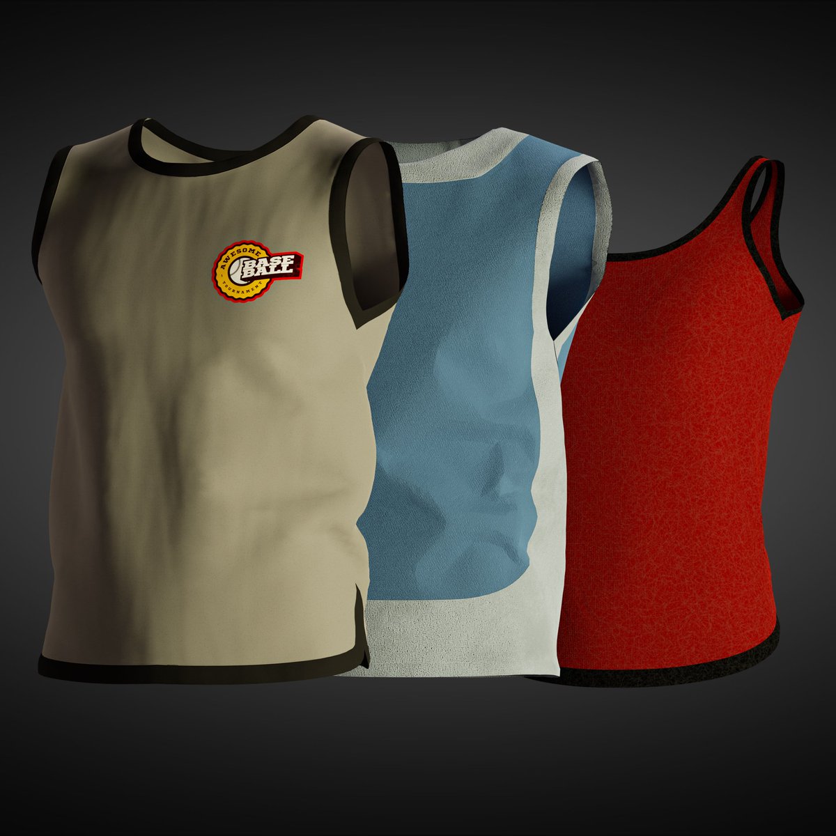 iambolouri's tweet photo. " Basic Tank Tops For Men "
.
https://t.co/mP03Gs7ruq
.
#marvelousdesigner #3Dartist #3dmodeling #Clothing #clothmodel #digitalcloth #artstation #clo3d https://t.co/ARWlqhNqdv
