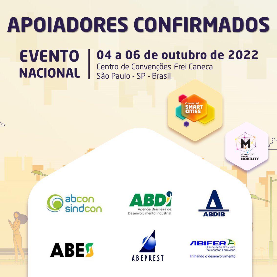 con_smartcities's tweet photo. Confira os apoiadores em destaques de hoje!
Já garantiu a sua presença no maior evento de conexões e negócios das cidades inteligentes e mobilidade urbana no Brasil?
Garanta sua vaga com 30% de desconto: https://t.co/5Og0E9sr3e
#connectedsmartcities #smartcities https://t.co/OewkCsD9oe