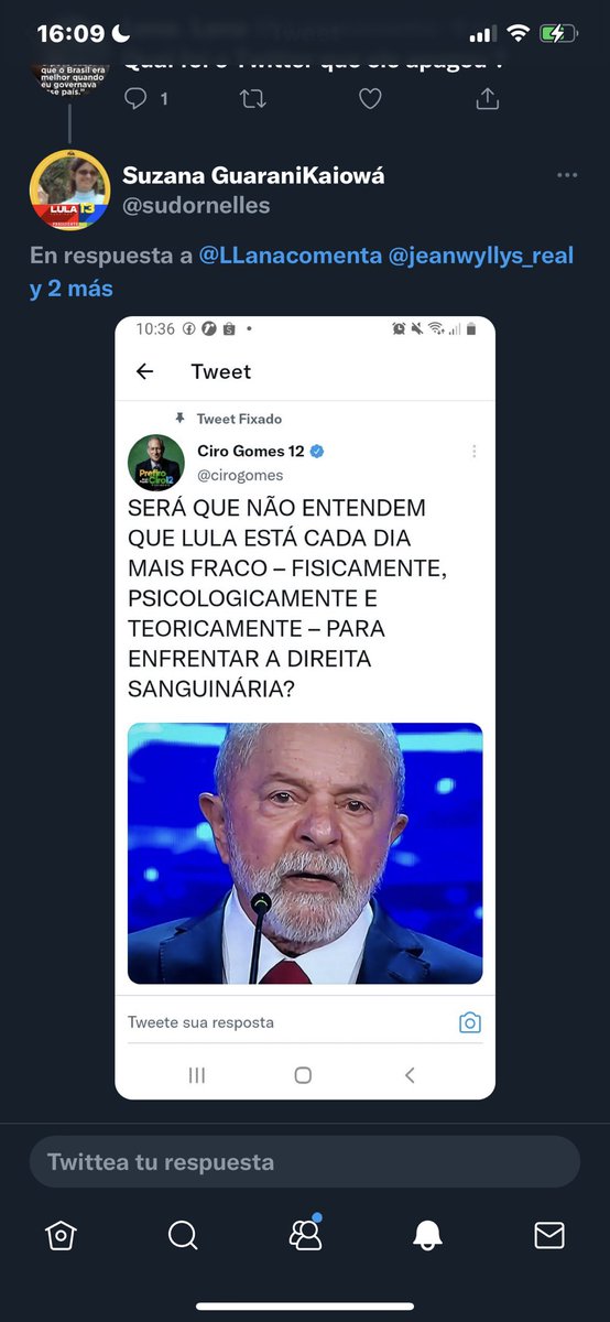 jeanwyllys_real's tweet photo. O “corajoso” Ciro Gomes apagou seu Tweet preconceituoso, infame e sintomático de sua profunda inveja de Lula e de seu classismo. Não, Ciro, você não nasceu predestinado à presidência. Você é só mais um membro das oligarquias nordestinas, ressentido por não ter o que Lula tem. https://t.co/CUi5oiqBJF