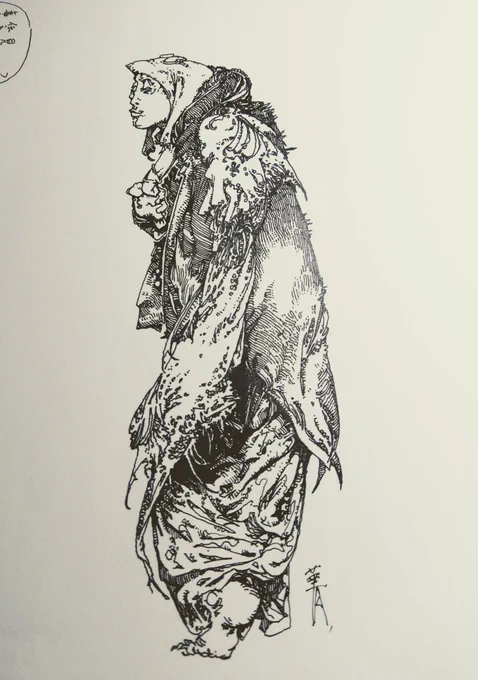 #今月描いた絵を晒そう 