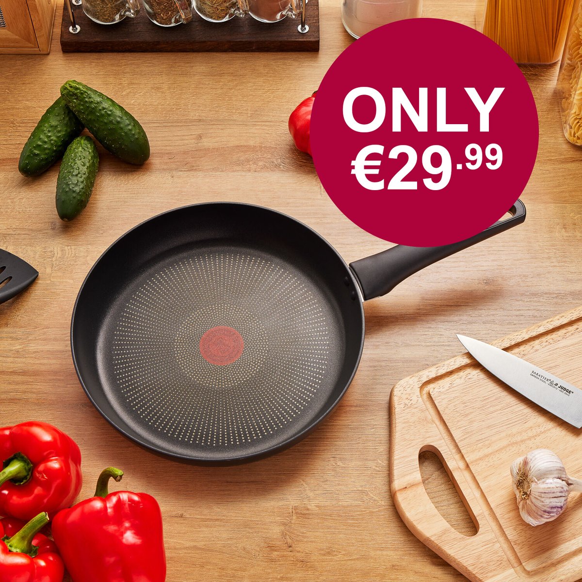 homestoreNmore's tweet image. Our Tefal Titanium Excellence Frying Pan is Only €29.99! 🍳

Cook up a storm for the whole family! 😍

Shop our full range of Frying Pans: 
bit.ly/3CFzia2

#AHappyHome #FryingPans