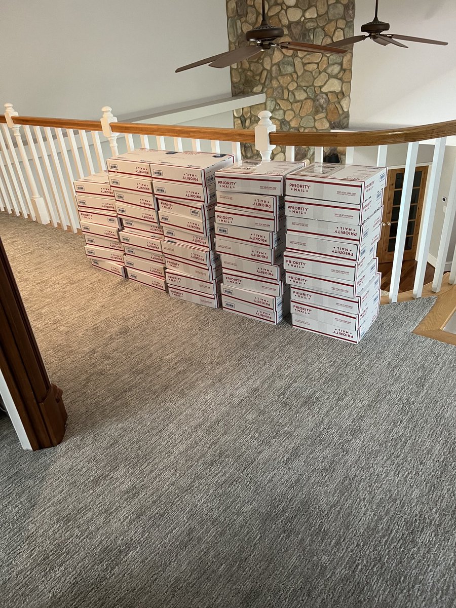 Shipping out kits today for our 2022-23 STEM Road Map PD cohort - 😊