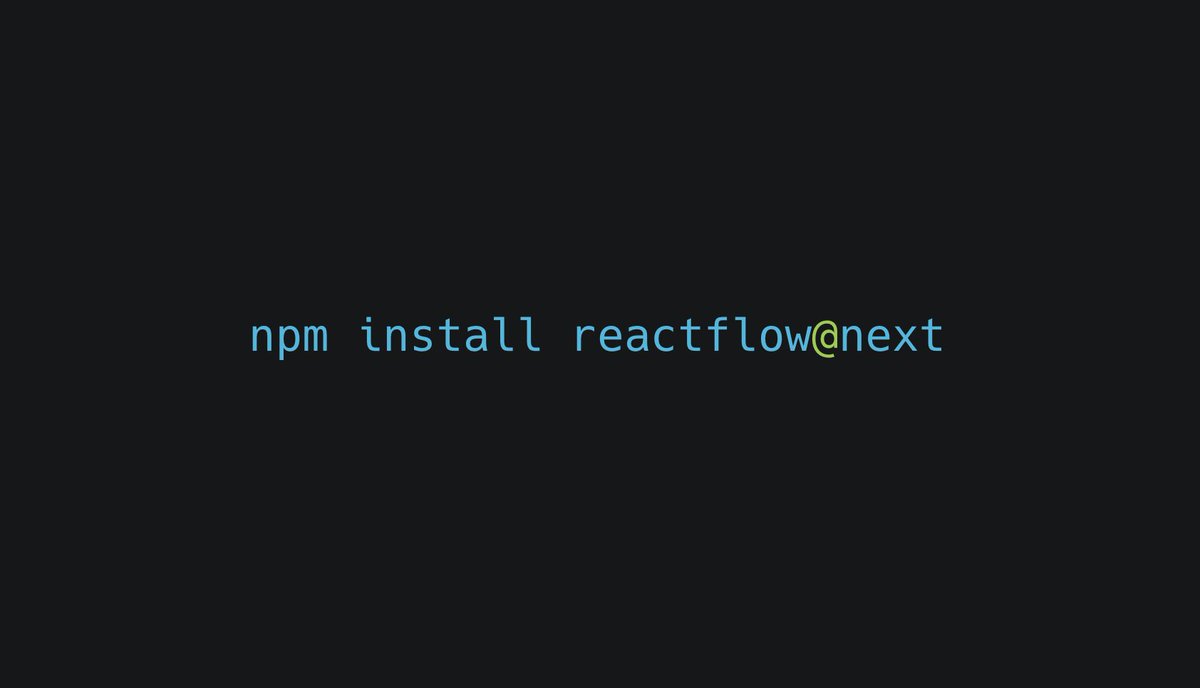 moklick's tweet image. 🙌 We've just published a beta version of ReactFlow v11! Help us to test the next major release and let us know what you think about it: github.com/wbkd/react-flo… #reactflow