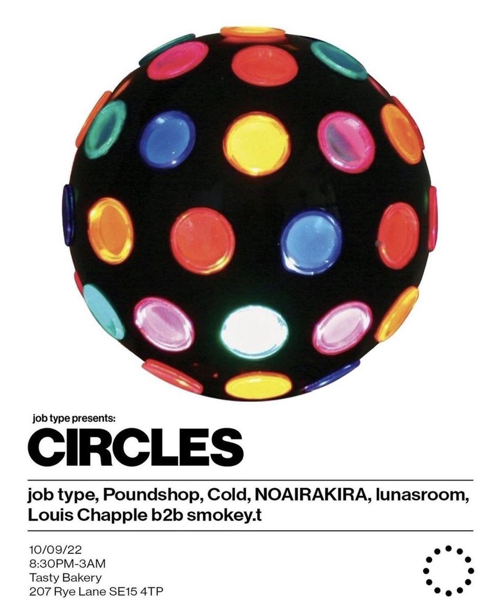 soundsofcrftrec's tweet photo. Next Saturday/ Circles with #Smokeyt #soundsofcraftrecords https://t.co/NdO20dCQnL