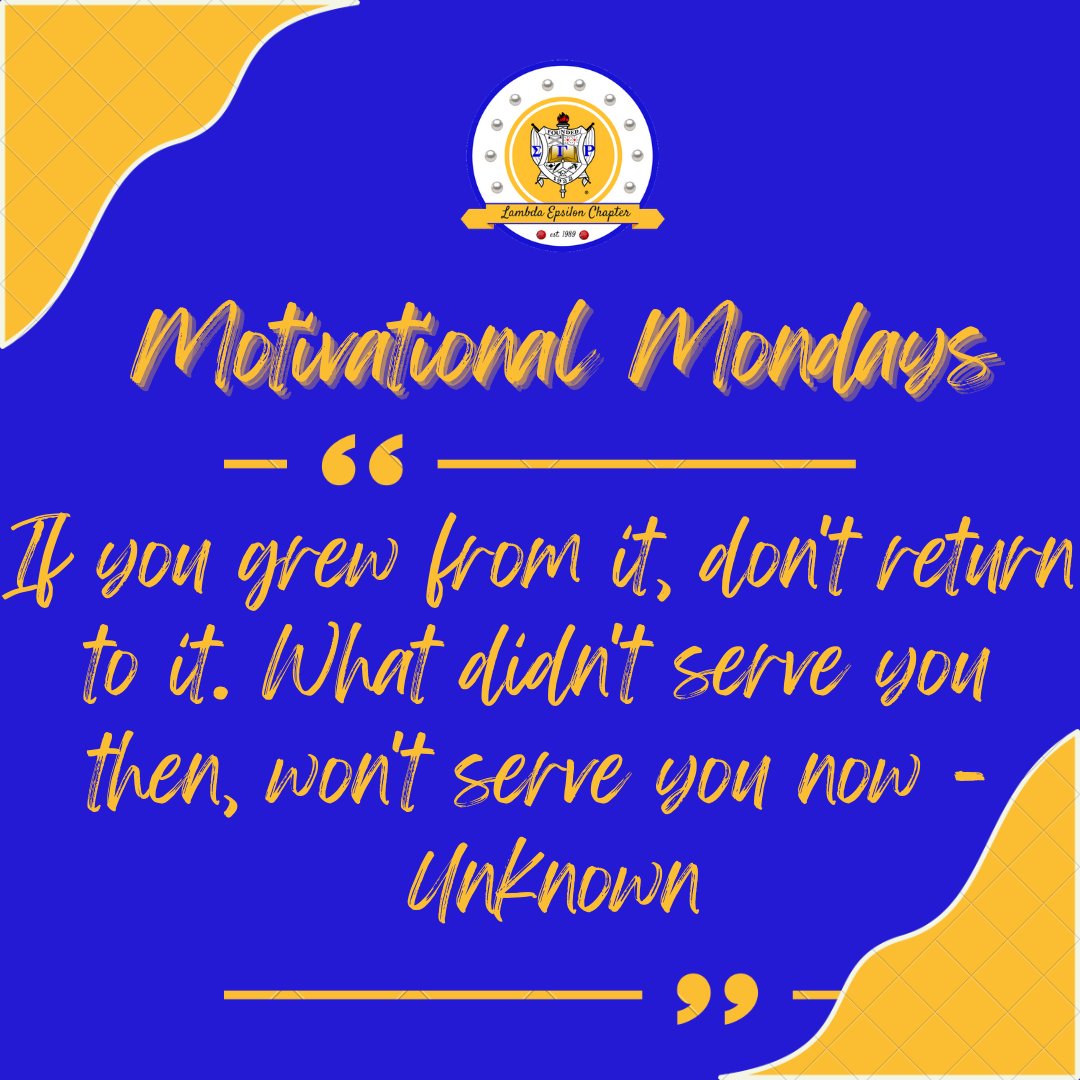 UWG_SGRhos's tweet photo. Motivational Mondays with LE:
Move upwards and forward into your new desired state. Allow yourself to grow and don’t look back.✨
#motivationalmondays #lambdaepsilon #SigmaGammaRho #uwg22 #uwg23 #uwg24 #uwg25 #uwg26 https://t.co/QpsXPZCyHt