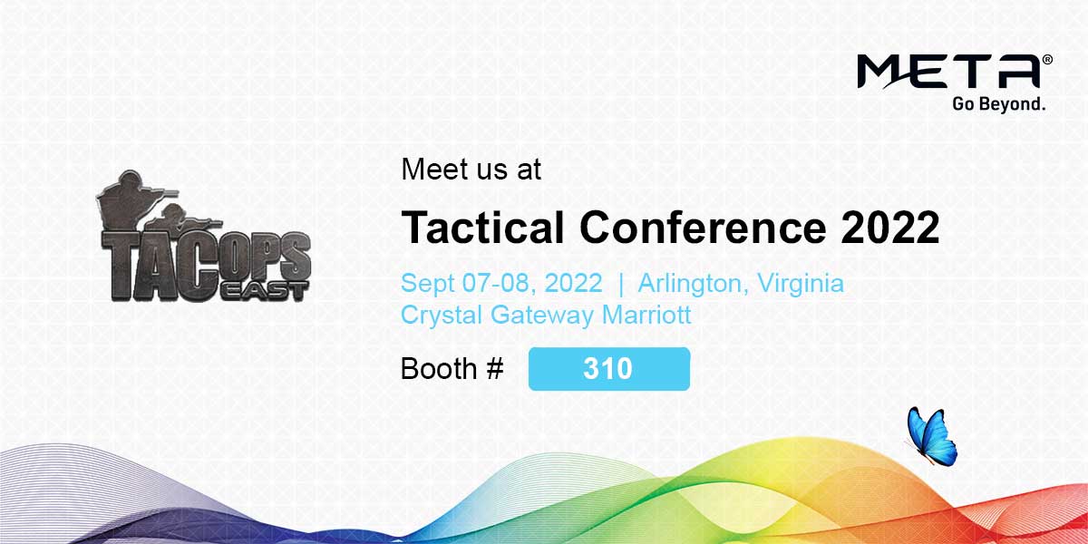 Metamaterialtec's tweet photo. Join us at TacOps East Tactical Conference 2022 on September 7-8 in Arlington. Stop by Booth #310 to learn about our latest technology and solutions for law enforcement. Visit https://t.co/PxxzuA6dyt to schedule a meeting with our team @SWAT_CONFERENCE #GoBeyond #metaAIR #NANOWEB https://t.co/0iwG2BGfGB