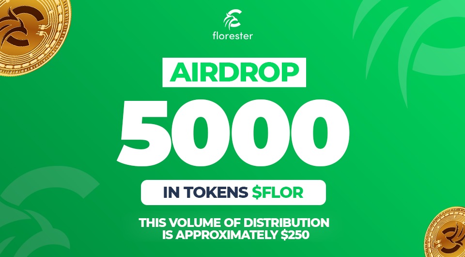 Florester_Group's tweet photo. AIRDROP! 5000 $FLOR TOKENS 🤑

To participate, go to the link
➡️ https://t.co/W8fiME8Ynm

#Airdrop  #blockchain #cryptocurrency #cryptoFLOR https://t.co/Dqk3U9gFHF