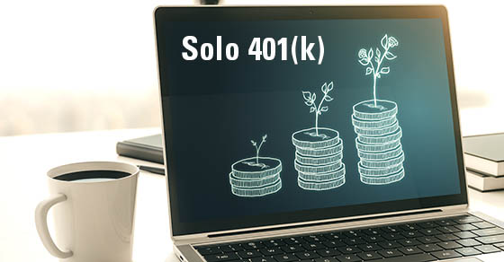 Williams_CPA's tweet photo. If you run a one-person small business, you might be able to build a bigger retirement nest egg with a solo 401(k) plan. Here are the basic rules. Click here to read more. https://t.co/ACMkBbHC3Q