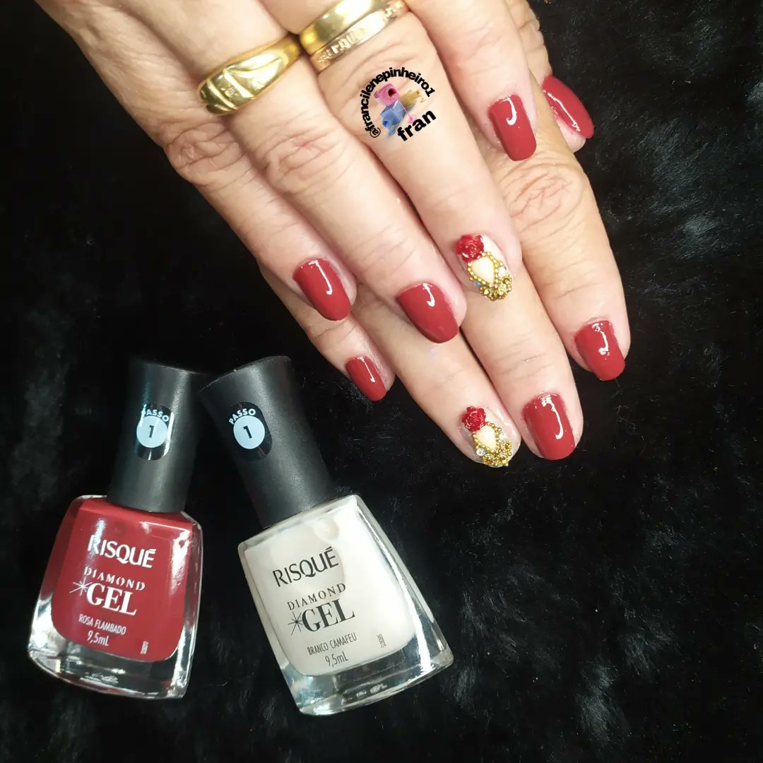 Apaixonada!!! Por essa esmaltação!!! @risqué
