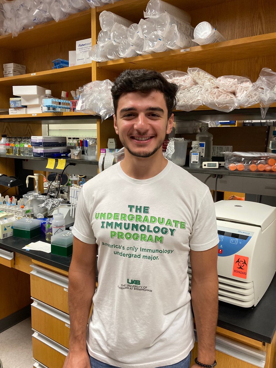 Gray Lab (@graymicrolab) on Twitter photo Welcome to new Gray lab undergrad Abe Alrefai, an <a href="/uabuip/">UAB Undergraduate Immunology Program</a> student, who will be joining us to work on the role of the microbiome in preventing neonatal sepsis! Welcome to new Gray lab undergrad Abe Alrefai, an <a href="/uabuip/">UAB Undergraduate Immunology Program</a> student, who will be joining us to work on the role of the microbiome in preventing neonatal sepsis!