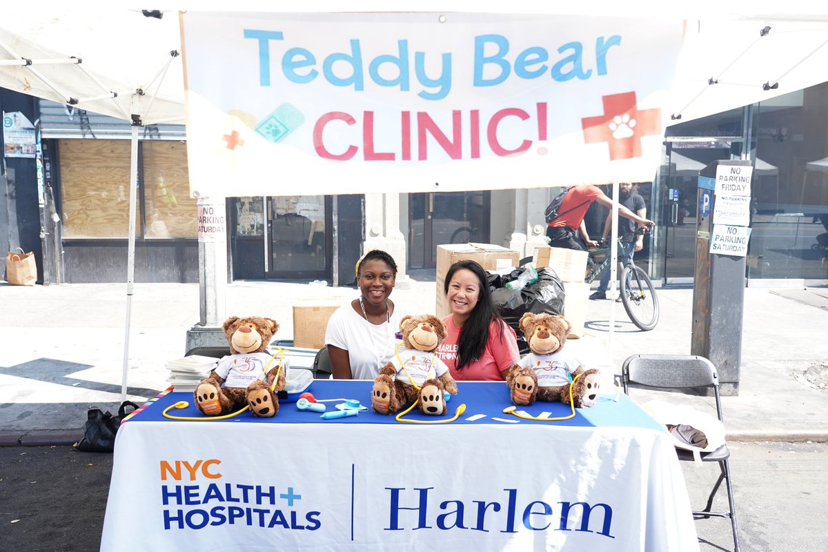 NYCHealthSystem's tweet photo. #HopeForHarlem is an annual event organized by First Corinthian Baptist Church in Harlem. This year, our #HealthCareHeroes from NYC Health + Hospitals/Harlem participated in the event by educating community members about the hospital’s various programs and services.
#WeAreHarlem https://t.co/xp1J8Ci4Ac