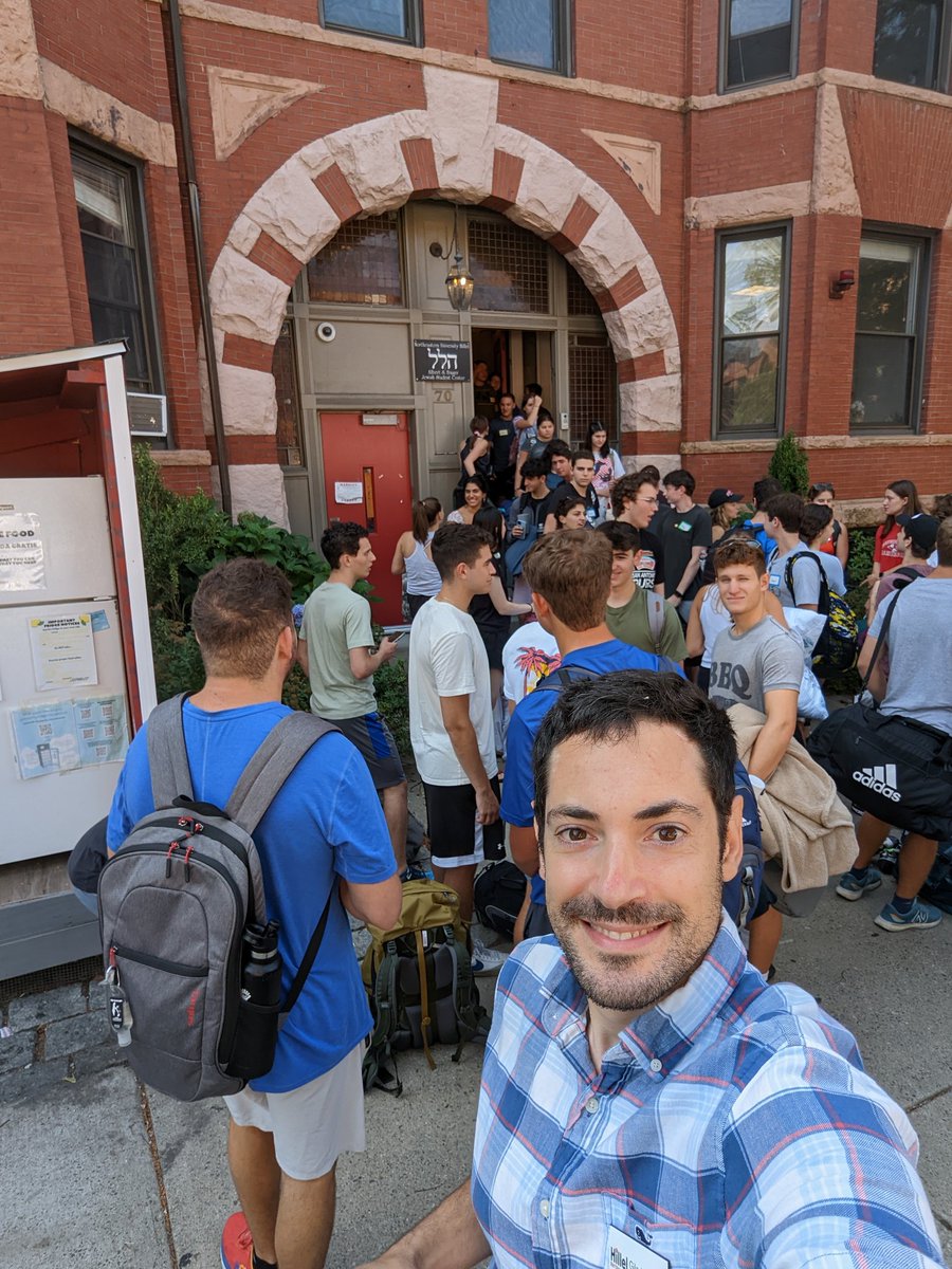 Off to the overnight component of our #Northeastern #Hillel freshfest!