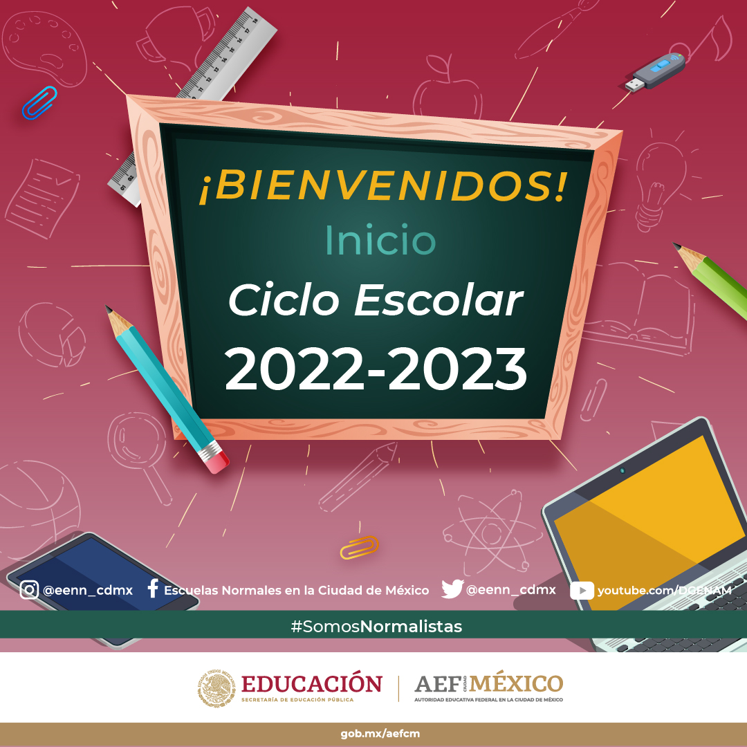 EENN_CDMX's tweet photo. ¡BIENVENIDOS! 🥳
La DGENAM y las Escuelas Normales, les damos la más cordial bienvenida a todos los estudiantes y maestros de esta gran y orgullosa familia normalista.
👉🏻
https://t.co/tkPbQUXWA2
#DGENAM #EscuelasNormales #ENSM #ENERSQ #ESEF #ENMJN #BENM #Educación https://t.co/pOcrtzU5Fy
