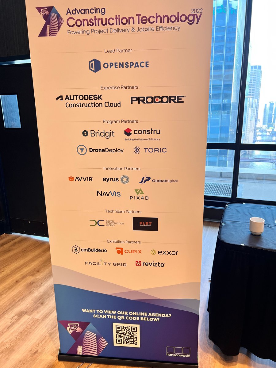 construHQ's tweet photo. Had a great time at @Advan_Construct Technology 2022! Our CRO Jessica Herrala led a session with Mike Schnizlein from @Related_Group, after which we had so many exciting conversations with customers and partners about the future of #ConstructionTechnology! #ai #computervision https://t.co/bZonpLVaDQ