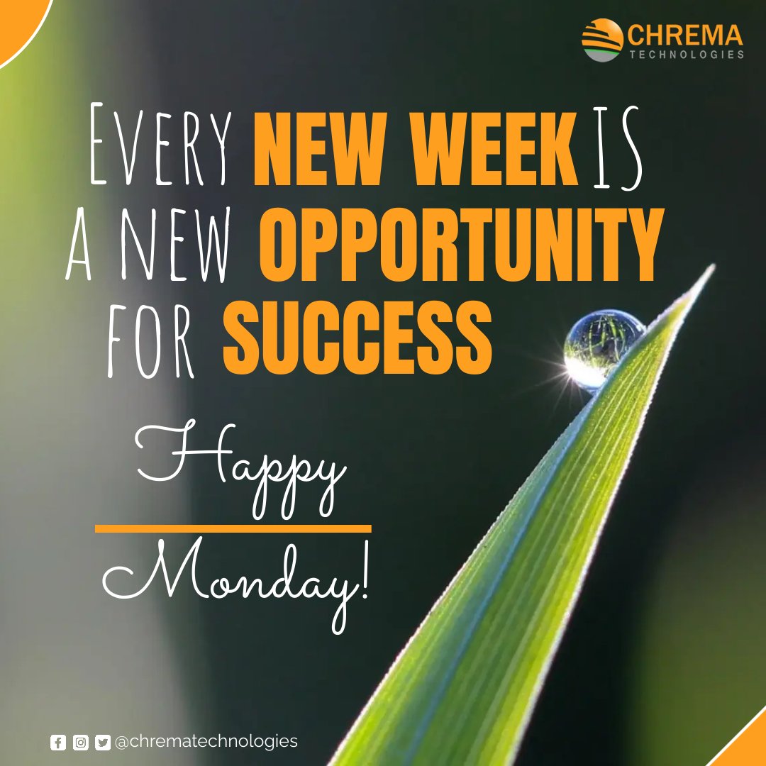 Chrematech1's tweet photo. Reminder that you can handle whatever this week throws at you.
get going
be innovative
bring in creativity
#buildingmanagementsystems #homeautomation #smarthomesystems #accesscontrolsecurity #cctv #ipsurveillancesystem #firedetection #safetysystems #unifiedcommunications https://t.co/grnF0mOzB3