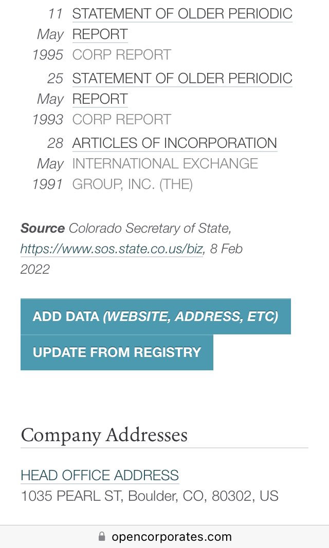 Stringwall 🇺🇸🇺🇸 on Twitter "SIDE NOTE International Exchange Group