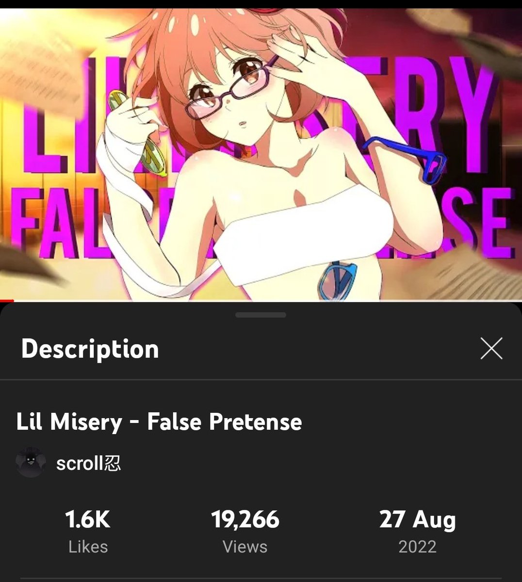 PrinceOfMisery_'s tweet image. The reception I've received on this song is incredible 😱🖤

Huge thank you to the Scroll Team for making this possible!! 
#Scroll #LilMisery #FalsePretense #NoHappyAfter #EP