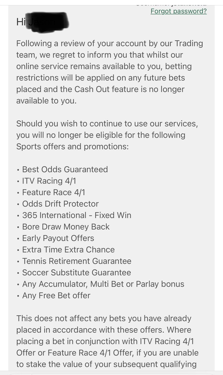 fakebagzilla's tweet photo. @bet365 now operating as a deposit only bookmaker?  Restricted me to £10 bets after making £1400 profit in 2022 https://t.co/ByItIjmVzJ