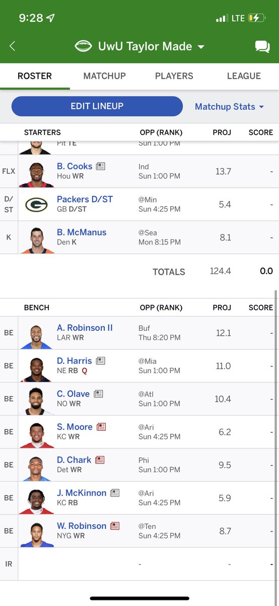 roberge_jon's tweet photo. One with Jonathan Taylor is a 12 man league the other is a 10 what y’all think https://t.co/CVsI2oLWuQ