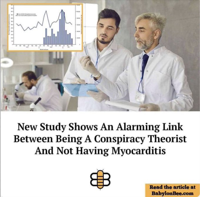 Ok, we are in good company! #ConspiracyTheories #myocarditis #gottabeglobalwarming #DiedSuddenly #CanWeTalkAboutIt<a href="/tag/conspiracytheories"class="tags">#ConspiracyTheories</a><a href="/tag/diedsuddenly"class="tags"><span>#diedsuddenly</span></a><a href="/tag/canwetalkaboutit"class="tags"><span>#canwetalkaboutit</span></a><a href="/tag/myocarditis%20"class="tags"><span>#myocarditis </span></a>