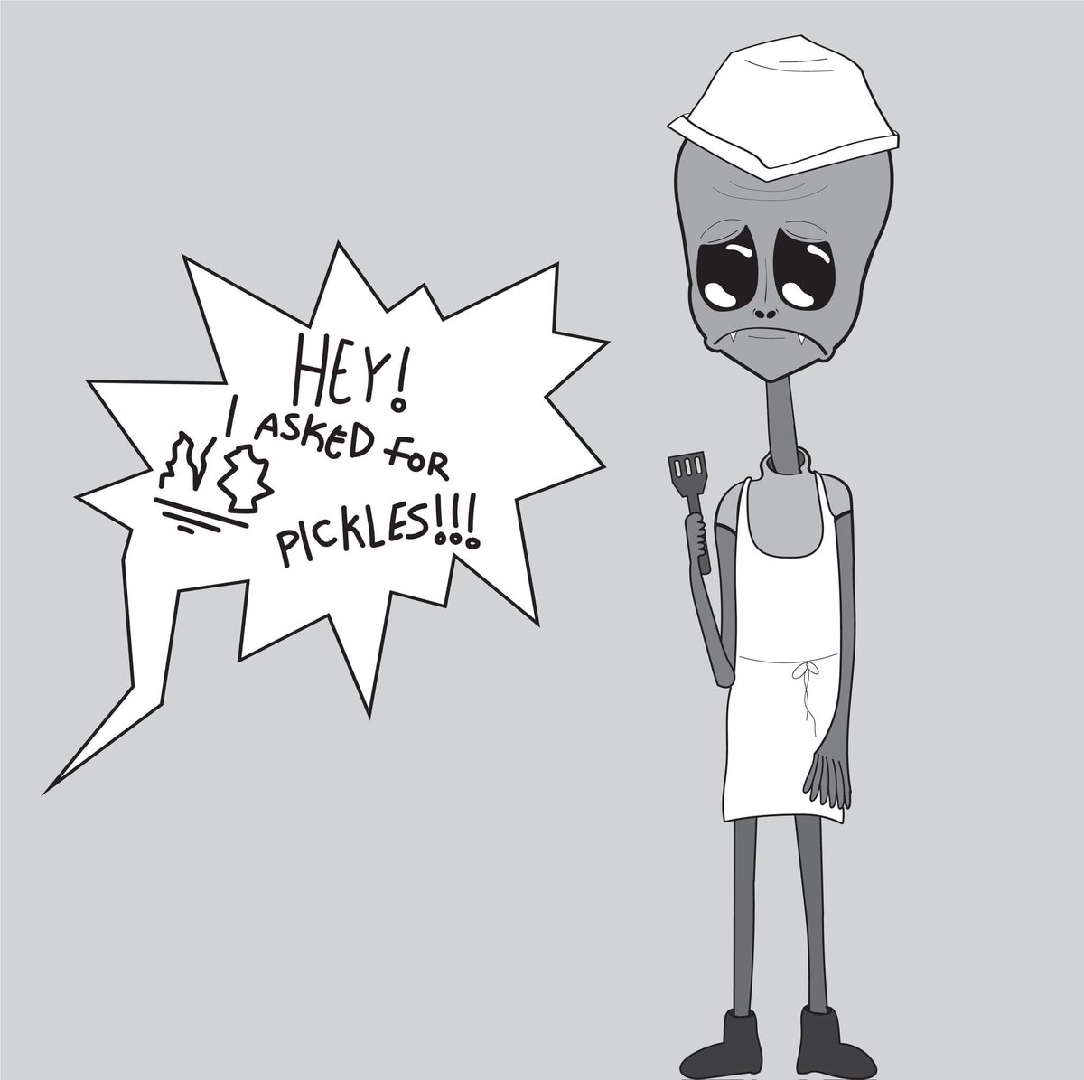 sizzideesigns's tweet photo. Good morning 🍔 👽
#alien #burgerflipper #vintage #retro #cartoon #philly https://t.co/Wy5AK8wpuo