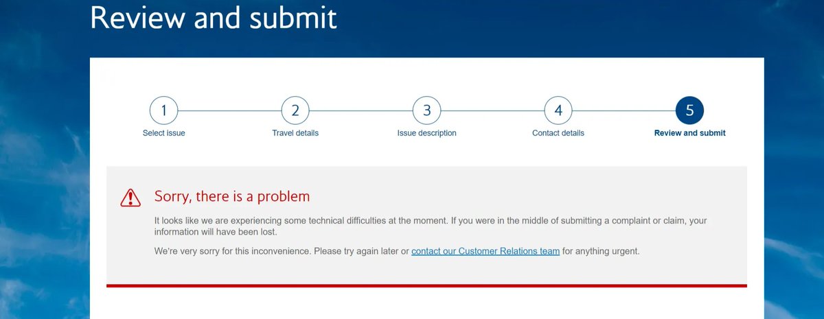 onalletnom's tweet photo. Spent HOURS completing my baggage claim with @British_Airways. Then receive this message. When does the trauma end? I just want to be done with you 🤣 Please stop tormenting me my holiday is over 💀 https://t.co/T5GODHx57U