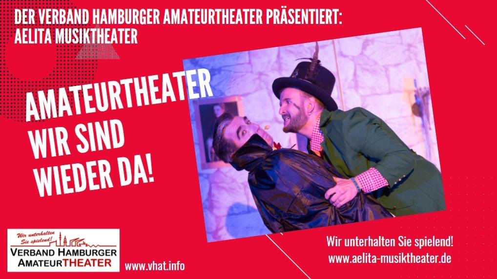 VHAT_Praesident's tweet photo. „Wir sind wieder da!“

Heute stellen wir das Aelita Musiktheater mit einem Archivbild vor. Die nächsten Stücke sind bereits in Planung.

ℹ️ https://t.co/sz9sRgbowx

#theater #kunst #kultur #hamburg
#vhat #bdat #amateurtheater
#theaterhamburg #theaterleben https://t.co/5uSNUzWNbH
