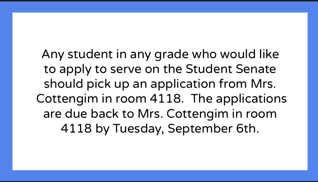 GMHS Student Council tweet media