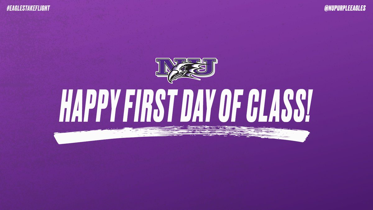 Happy First Day of Class!

#EaglesTakeFlight