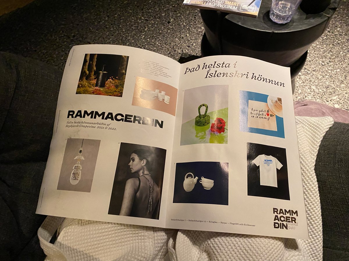 Viðundur merch fer að droppa (það helsta í íslenskri hönnun samkvæmt hús og híbýli)