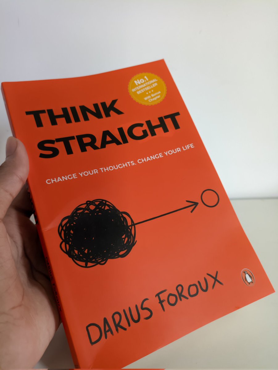 trinayroy's tweet photo. Think Straight - is a book that helps you to act in good conscience, also you can learn how our mind thinks...
Really love it...❤

Especially @DariusForoux @PenguinBooks

#thinkstraight #dariusforoux https://t.co/ceZWpg1oZQ